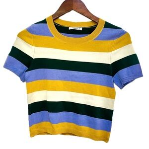 NWT Timing Striped Multicolor Women's Top